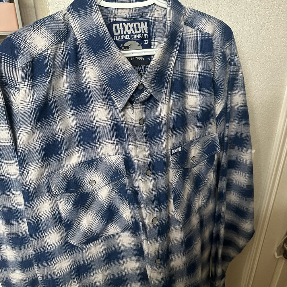 DIXXON The Midway Pearl Snap Flannel